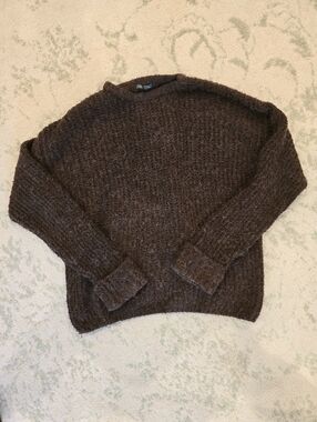 Wild Fable Chocolate Brown Knit Sweater